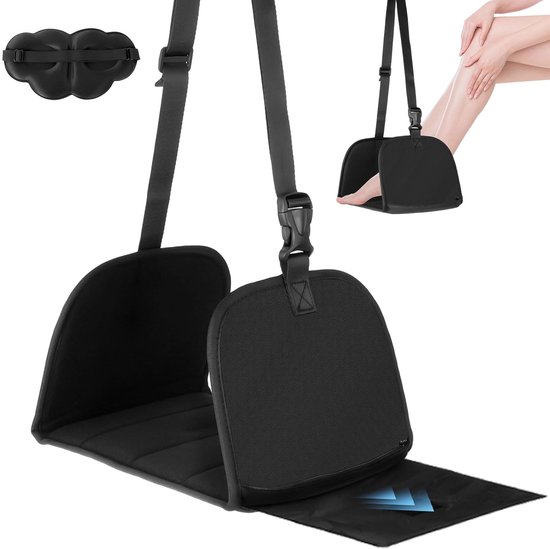 Odoland Rollende skitas, gewatteerde snowboardtassen en skischoentas met wielen voor vliegreizen, 900D waterbestendige Oxford-stof, geschikt voor 2 paar ski's tot 170 cm, zwart