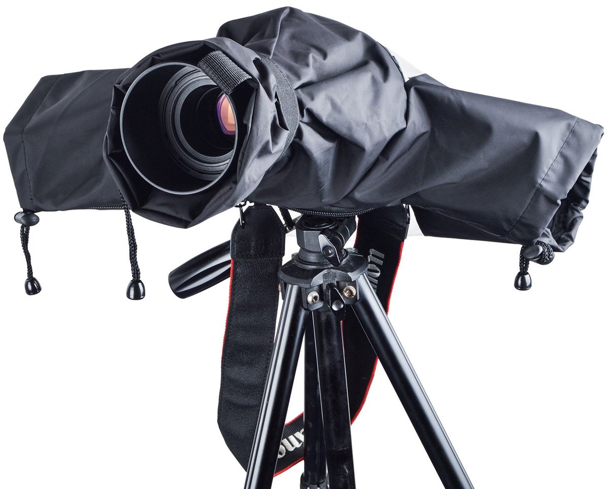 Camera-regenhoes voor digitale camera's - bescherming tegen regen - universeel