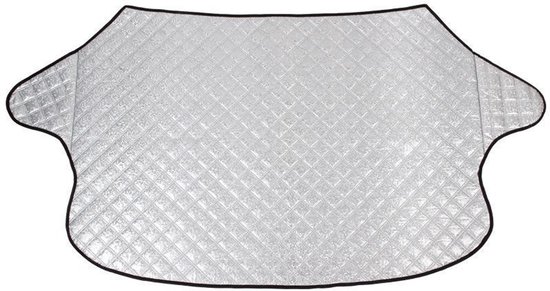 Zonnescherm auto-zonwering auto-auto-zonneschermen-car windscreen sun shade-voorruitzonwering en vorstbescherming - auto sneeuw voorruitzonwering - stofdichte zonnescherm all-weather ochtend tijdbesparing - 95x145cm van Merkloos — afbeelding 4