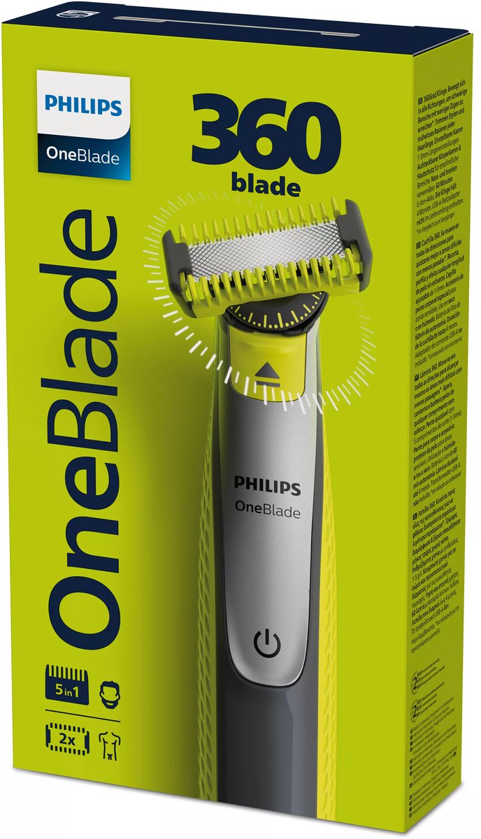 Philips OneBlade 360 QP2834/23 Gezicht en lichaam thumbnail 3