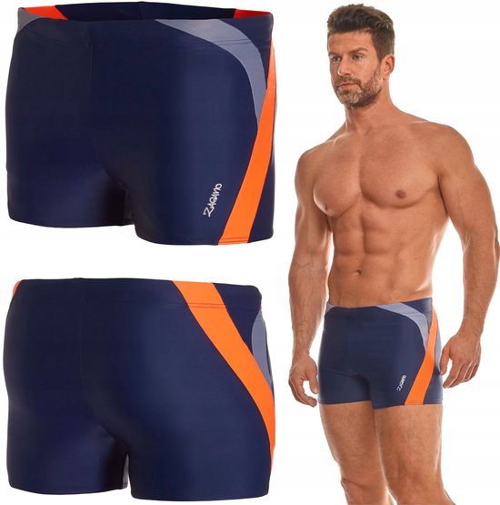 ZAGANO - Maillot de bain homme - Taille M - Séchage rapide - Maillot de bain Sport - Short de plage homme