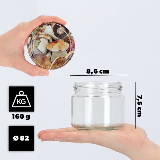 KADAX Weckpotten, 900 ml, weckpot om in te zetten, inmaakpotten KADAX Weckpotten, 900 ml, weckpot om in te zetten, inmaakpotten