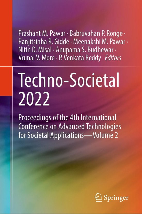 Techno-Societal 2022 - cover