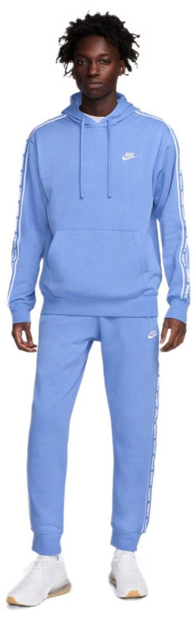 Nike Club Fleece Heren Comfortabele & Stijlvolle Blauwe Vrijetijdstrui met Capuchon en Handige Zakken – Voor Sport en Dagelijks Gebruik Veelkleurig