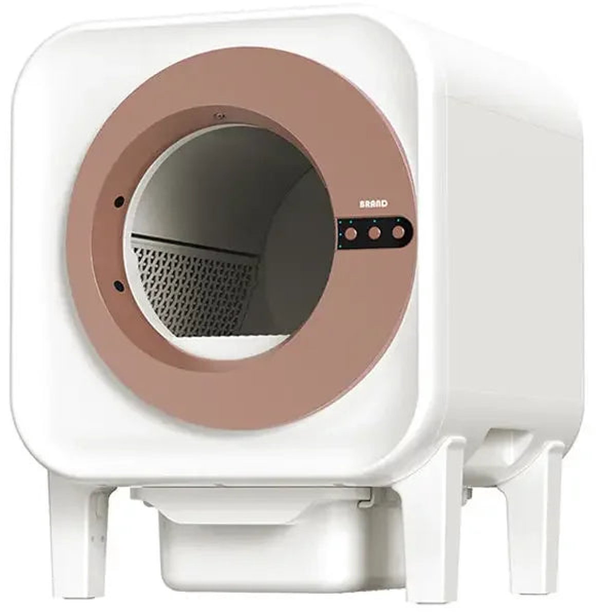 Kattenbak – Kattentoilet – Automatische Kattenbak – Zelfreinigende Bak – Slimme Kattenbak – 70L Inhoud – App Bediening