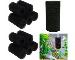 Biochemical Cotton Filter - Pack of 10 Filter Sponge - Activated Carbon Sponge - Aquarium Filter Sponge - Sponge Filter Mat - Aquarium Sponge