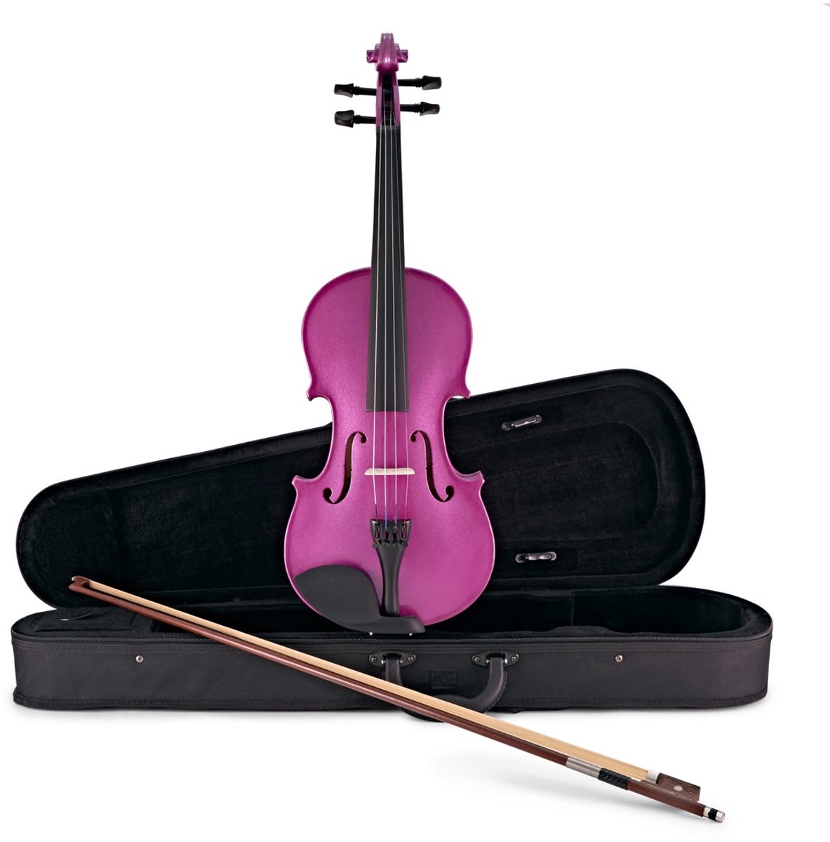 3/4 Studieviool van Gear4music, Purple Sparkle