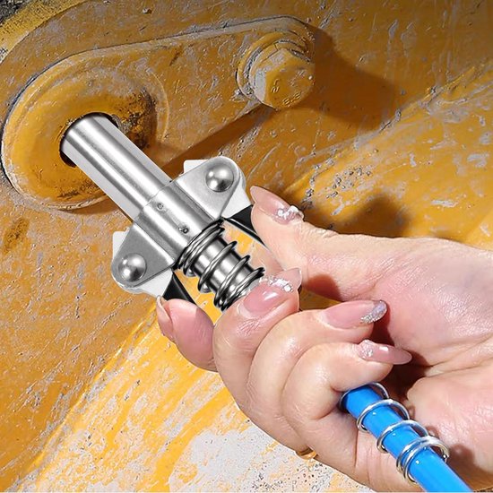 Grease press nozzle with 30 cm hose for all types of grease presses van Pressol — afbeelding 3