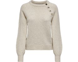 ONLY - ONLEMMA LS BUTTON ONECK KNT NOOS Dames Trui