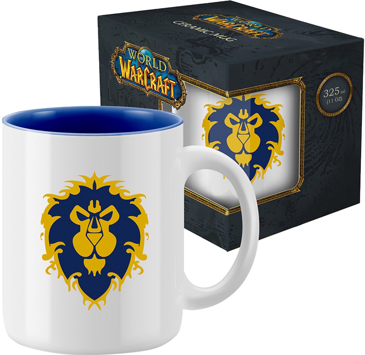 World of Warcraft - Mok met cadeauverpakking - Alliance - 330 ml Wit