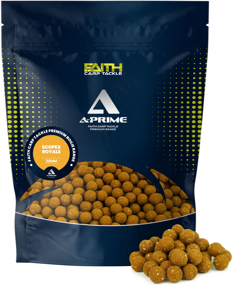 Faith Carp Tackle A-Prime Boilie - 5kg - 20mm - Scopex Royale