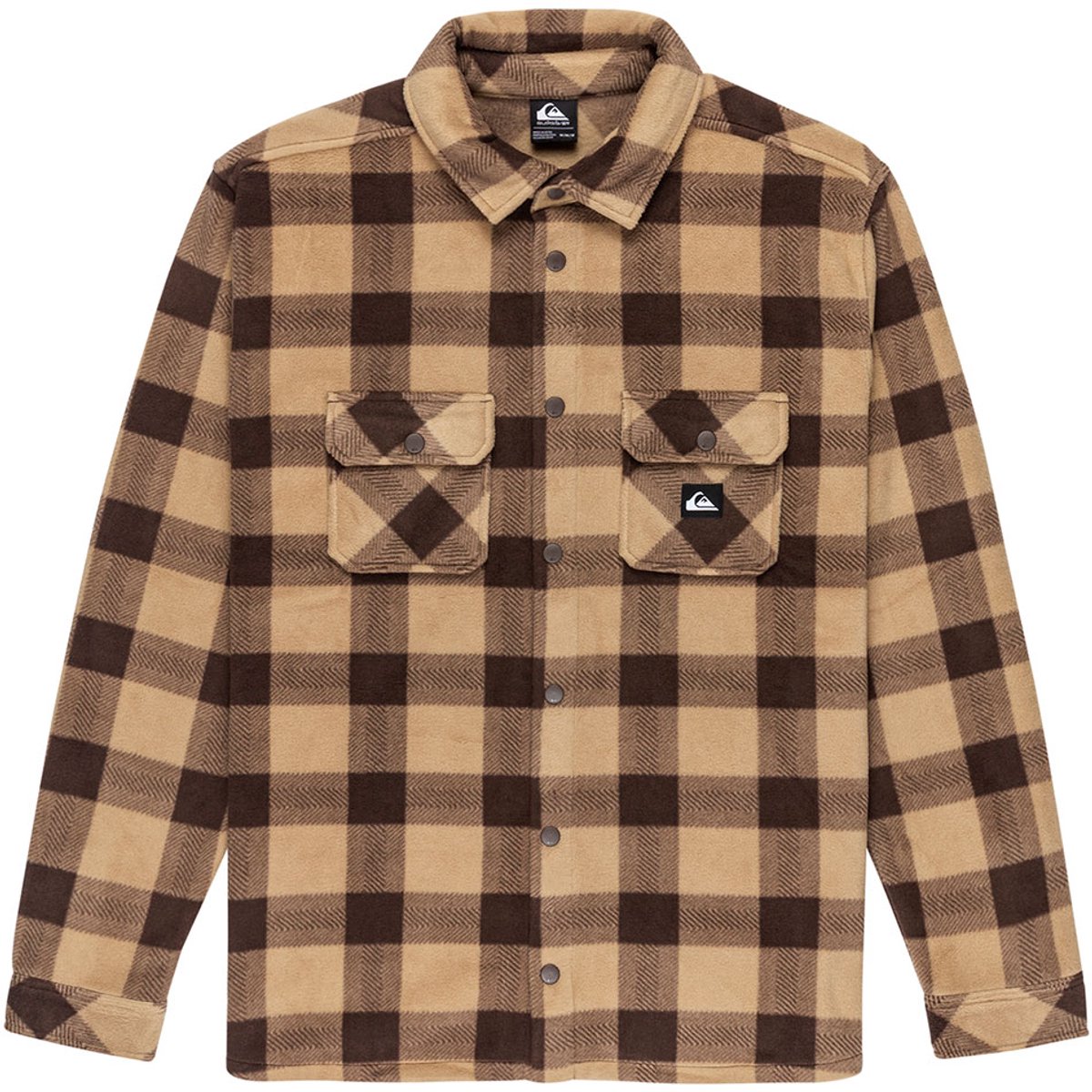Quiksilver Bering Strait Fleece Bruin S Man