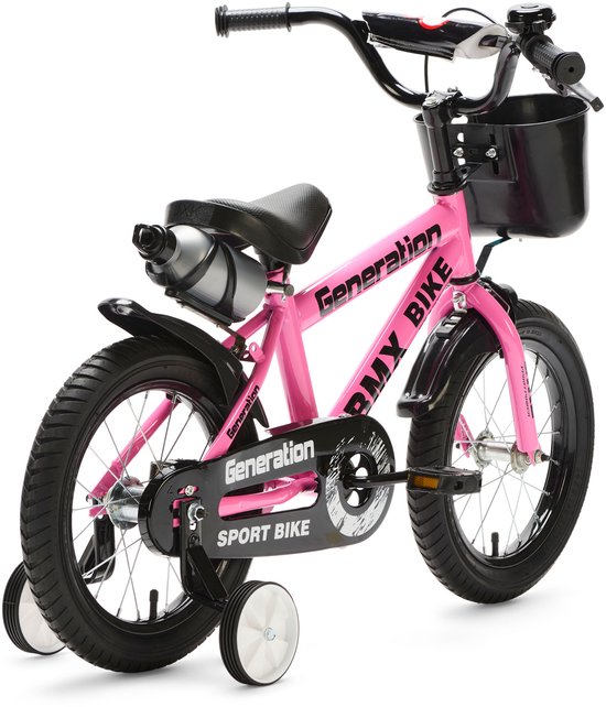 Generation BMX 14 inch Roze - Kinderfiets - Fiets voor kinderen van 3 tot 5 jaar van Generation — afbeelding 3