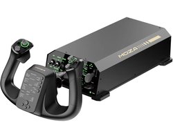 Moza Racing MFY Yoke + AY210 Basis – Complete Simracing Set voor Ultieme Realisme - PC