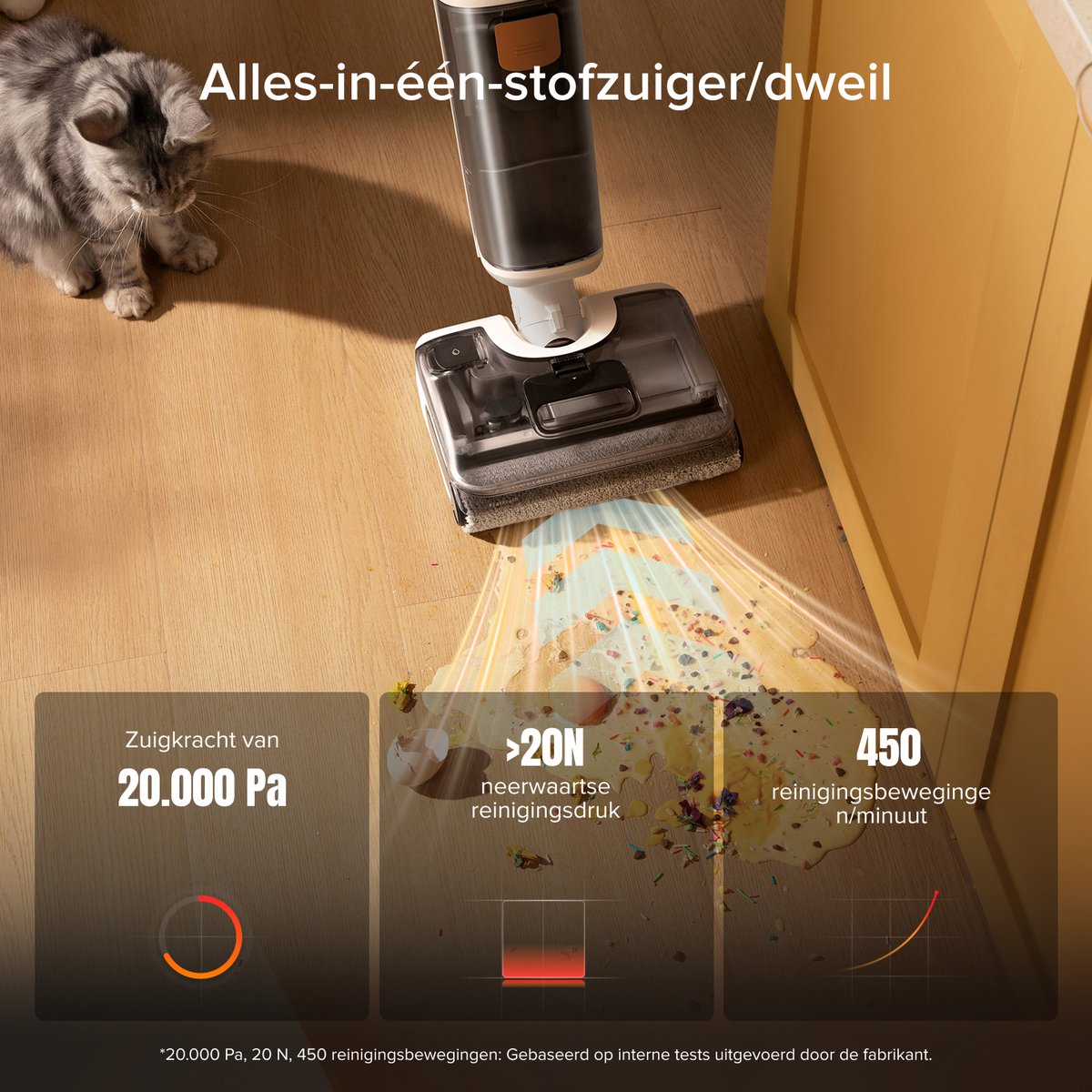 Roborock F25 GT Draadloze- Wet & Dry stofzuigers - afbeelding 3