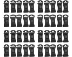 Wasknijpers - 40 stuks - Antislip kunststof wasknijpers met haken - Stevig - Geschikt voor wasmachine en droger