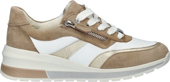 Ara 1218414 - Lage sneakersDames sneakers - Kleur: Wit/beige - Maat: 41