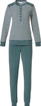 Pastunette badstof dames pyjama - Groen  - 40