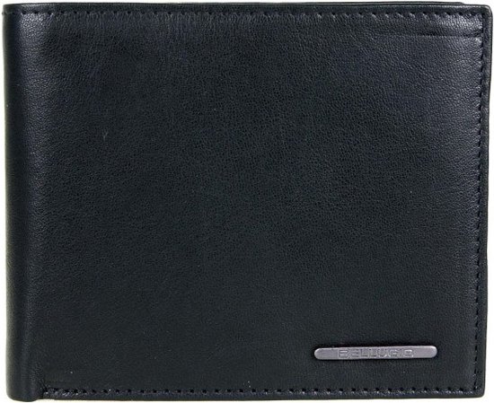 Bellugio - [Vistula Classy] - Luxe Leren portemonnee portefeuille voor mannen heren zwart speciaal RFID - Vaderdag Cadeau Geschenkidee Verjaardagscadeau voor hem - HandbagsUniverse