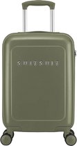 SUITSUIT Handbagage koffer 55x35x20 - Handbagage trolley - Lichtgewicht koffers - Reiskoffer - Veilig TSA Cijferslot - Natura koffer Dark Olive - Groen