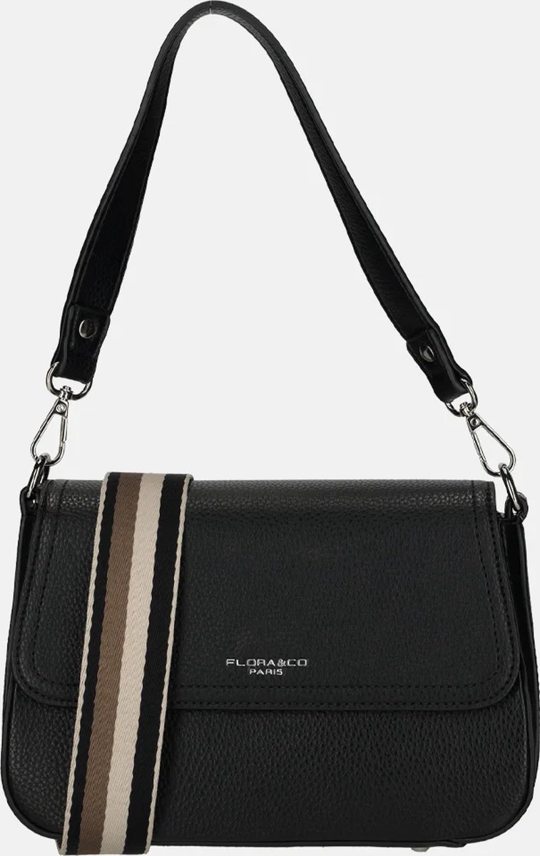 Flora & Co crossbody tas black