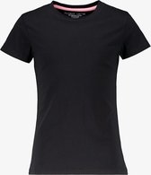 TwoDay basic meisjes T-shirt zwart - Maat 122/128