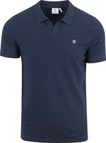 Blue Industry - Jersey Poloshirt Riva Navy - Modern-fit - Heren Poloshirt Maat S
