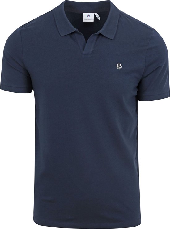 Blue Industry - Polo Jersey Riva Navy - Coupe moderne - Polo Homme Taille S