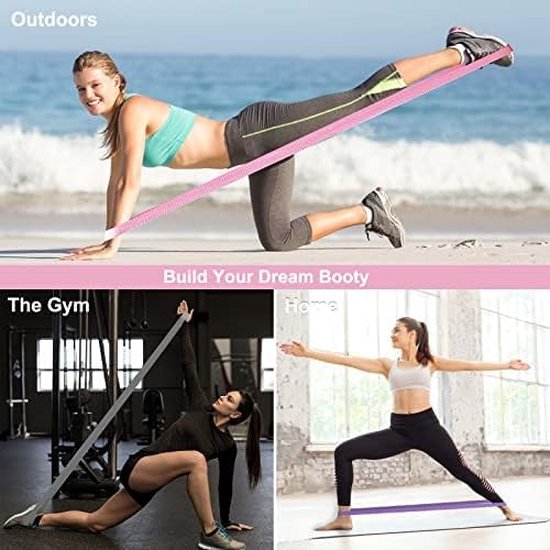 Latex fitnessbanden– Weerstandsbanden voor krachttraining