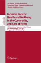 Inclusive Society: Health and Wellbeing in the Community, and Care at Home