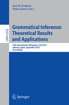 Grammatical Inference Theoretical Results and Applications