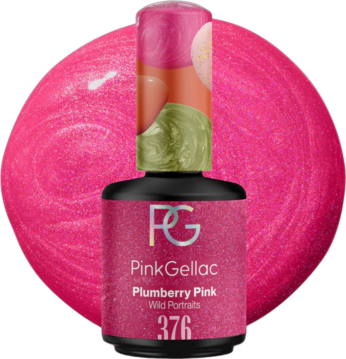 Pink Gellac Roze Gellak Nagellak - Gelnagellak - Gelnagels Producten - Gel Nails - 376 Plumberry Pink