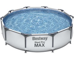 Bestway Zwembad Steel Pro MAX 56406 - FrameLink Systeem - Eenvoudig op te Zetten - 305 x 76 cm