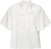 SISTERS POINT Glona-t - Dames Blouse - Cream - Maat S