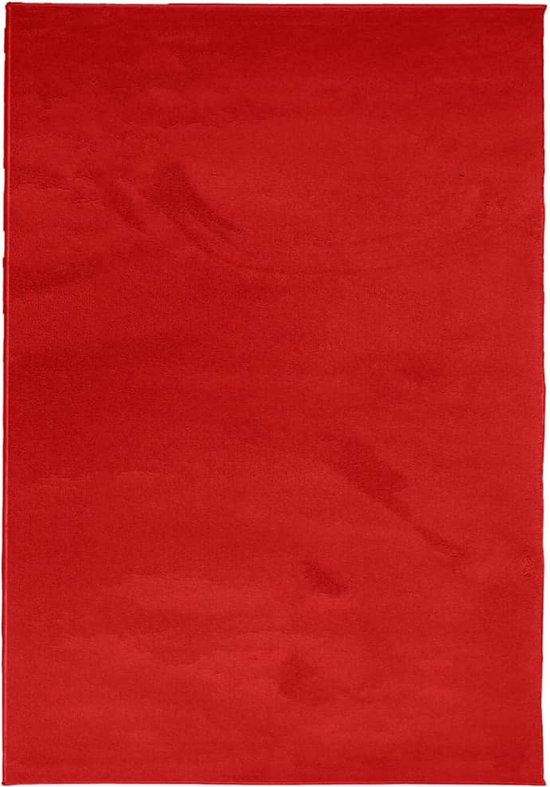 vidaXL-Vloerkleed-OVIEDO-laagpolig-140x200-cm-rood