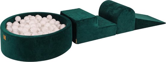 MEOWBABY Piscine À Balles pour Bébé - Rond 90x30cm Piscine Balle Enfant