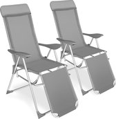 TecTake - Lot de 2 chaises pliantes chaises de jardin
