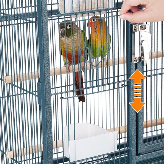 DD® Papegaaienkooi - Vogelkooi - Voor Papegaaien - Volière met Wielen