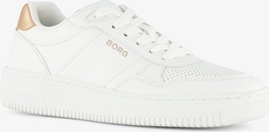 Bjorn Borg dames sneakers wit rose - Uitneembare zool