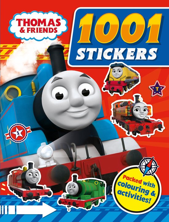 Thomas and Friends: 1001 Stickers - cover