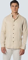 No Excess - Chemise Lin Beige - Homme - Taille XXL - Coupe Regular