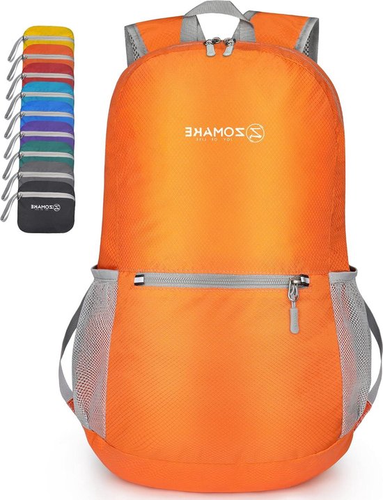 Ultra Lichtgewicht Opvouwbare Rugzak 20L - Waterdichte Kleine Wandeltas voor Outdoor Activiteiten Noodrugzak