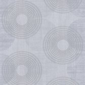 Grafisch behang Profhome 378321-GU vliesbehang licht gestructureerd met grafisch patroon glinsterend grijs 5,33 m2
