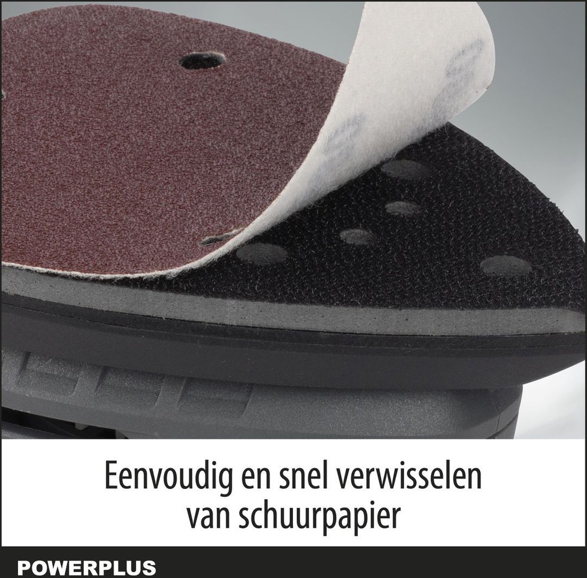 Powerplus elektrische handpalmschuurmachine POWE40020 - 140 W Multischuurmachine - 5 schuurbladen, stofopvangzak — cadeau in Eten & Drinken - foto 6