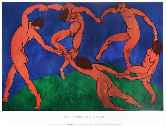 Kunstdruk Henri Matisse The Dance 80x60cm