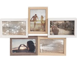 Houten Collage fotolijst Parijs 5x 10x15 foto