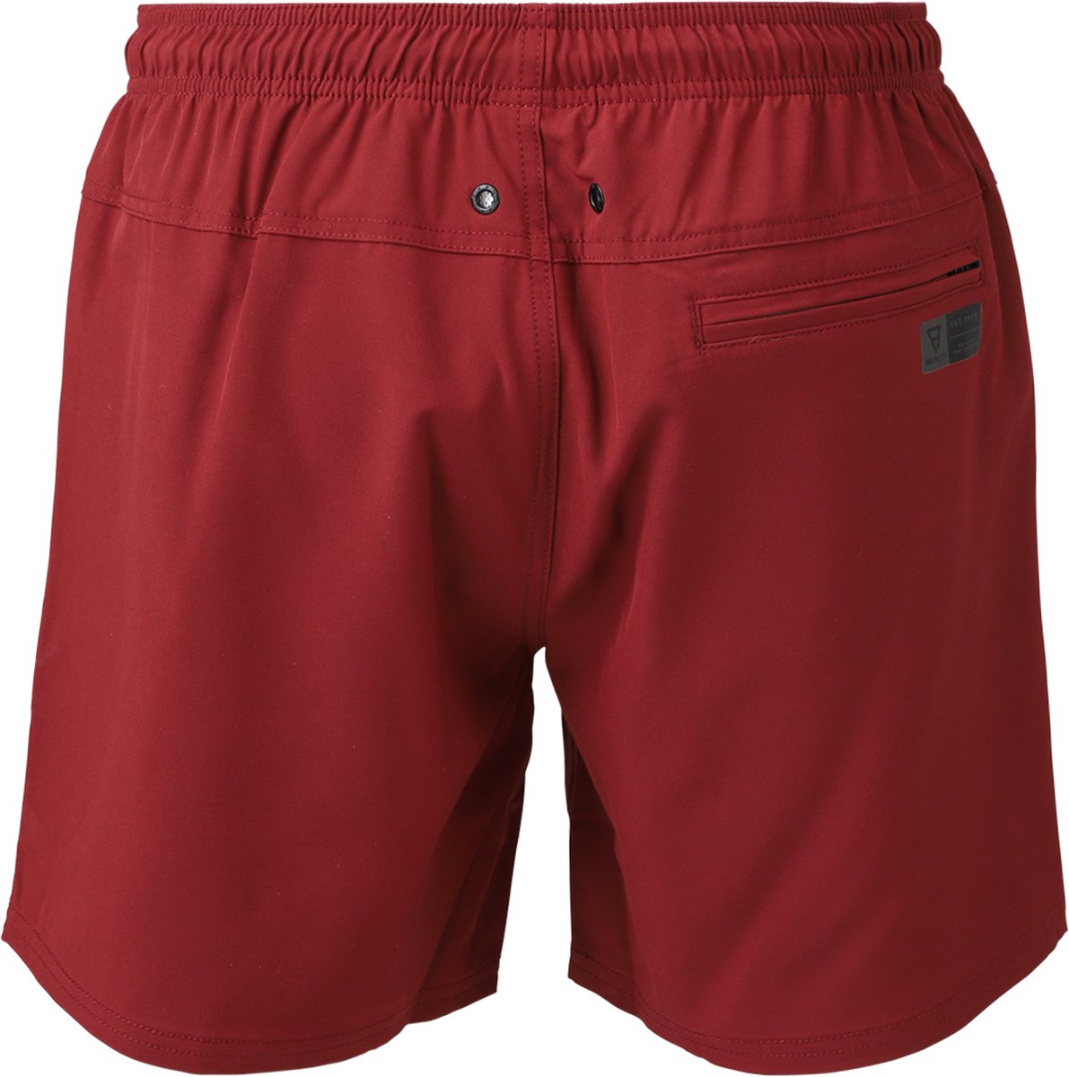 Brunotti Bru - conic Zwembroek Heren - Zwemshort met 4 - Way Stretch - Rust Red — afbeelding 7
