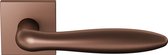 Deurkruk op rozet - Brons Kleur - RVS - GPF bouwbeslag - GPF1314.A2.02 Rangi Deurklink op vierkante Bronze blend, 50x8mm