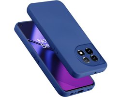 Cadorabo Hoesje geschikt voor OnePlus 11 5G in LIQUID BLAUW - Beschermhoes gemaakt van flexibel TPU silicone Case Cover