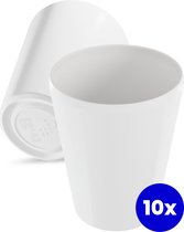 Djitee® DURABLY - Tasse à café réutilisable 10 pièces - 180 ml - Pour toute cafetière - Résistante de -30 à 120 degrés - Sans BPA - Recyclable